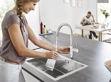 Robinetterie Cuisine Grohe Blue Home Grohe