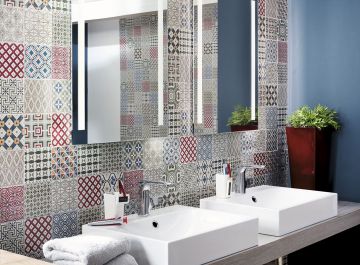 Salle de bains Carrelage Patchwork Barwolf