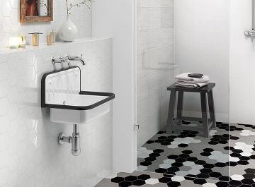 Salle de bains Carrelage Matière Settencetto