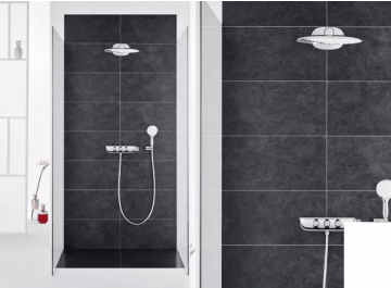 Douche Robinetterie Grohe SmartControl Semi-encastré Grohe