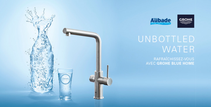 Blue Home by Grohe : Une idée rafraîchissante