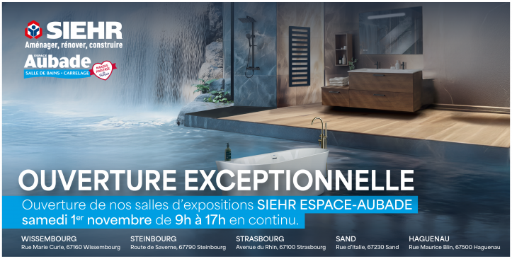 Ouverture exceptionnelle le 01/11/2025