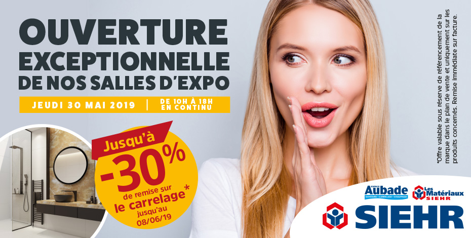 Ouverture exceptionnelle Ouverture exceptionnelle