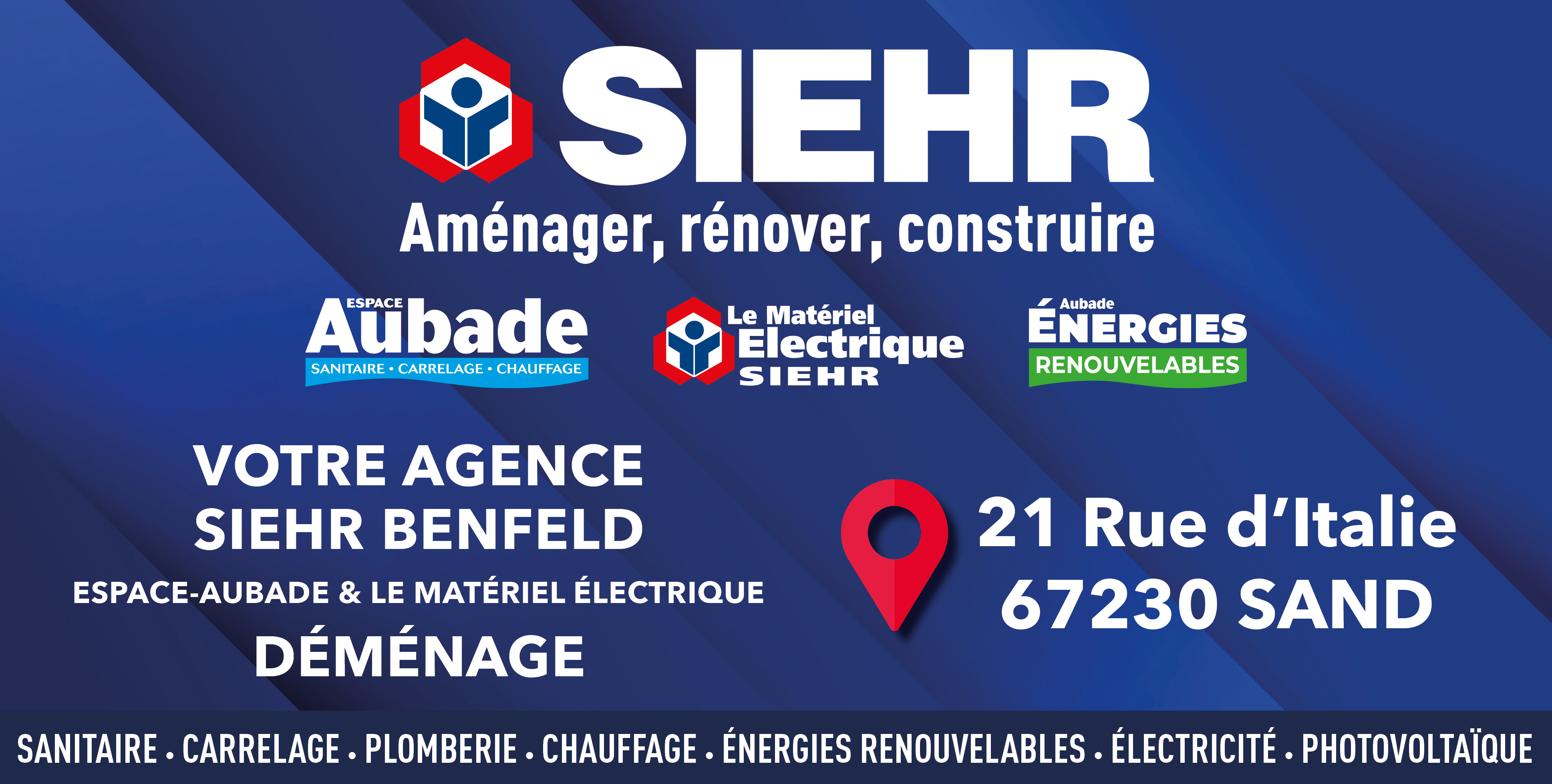Ouverture de notre Libre-Service Siehr Sand
