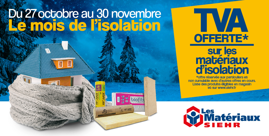 Le Mois de l’Isolation SIEHR Le Mois de l’Isolation SIEHR