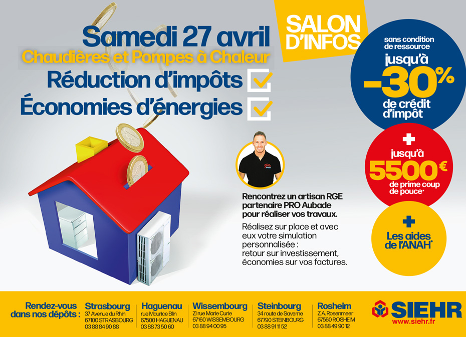 Salon d’infos Chauffage Salon d’infos Chauffage