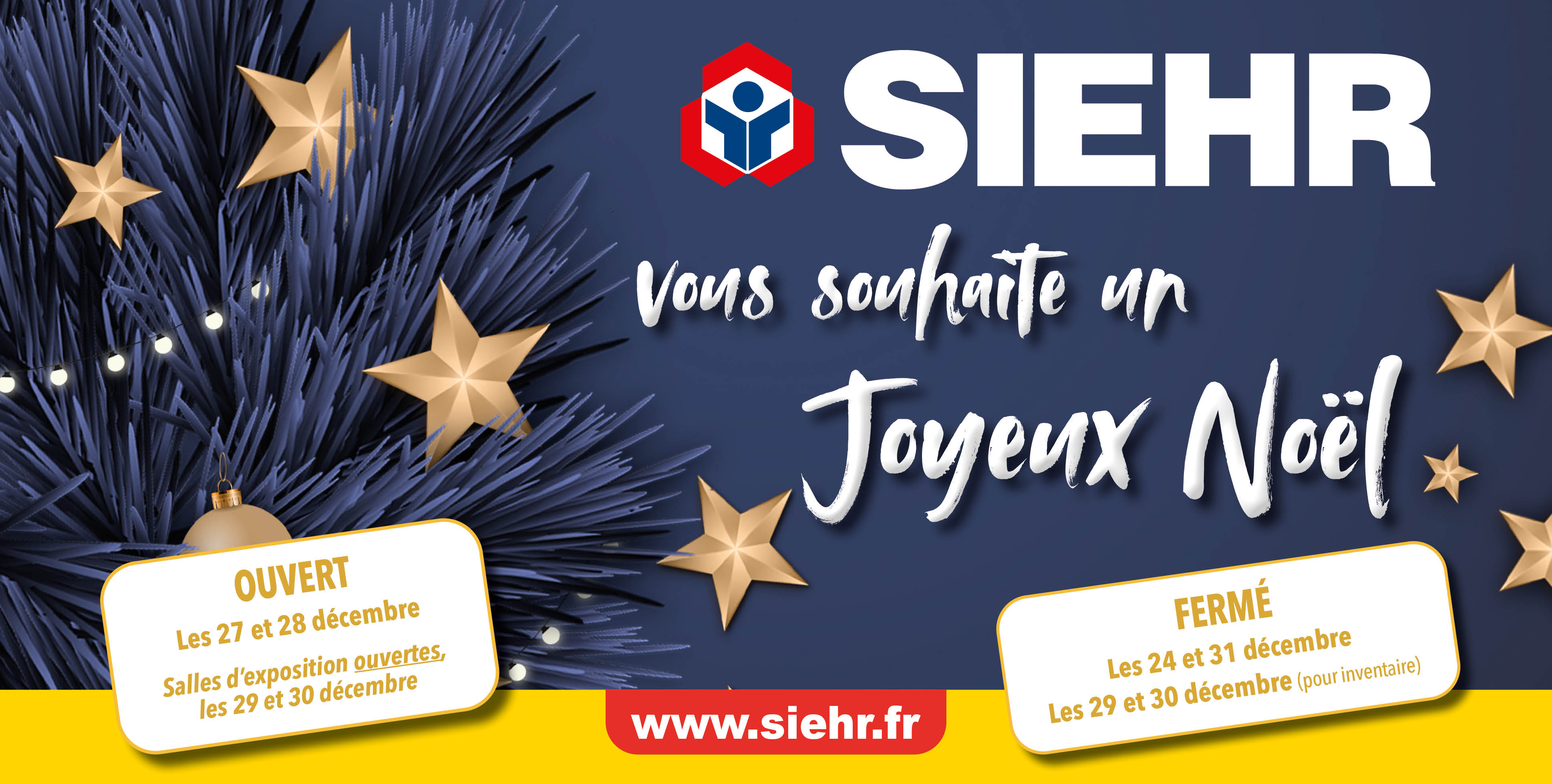 Bonnes fêtes de fin d’année