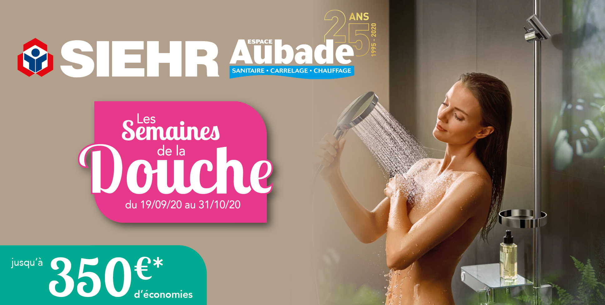Les Semaines de la douche 2020 Les Semaines de la douche 2020