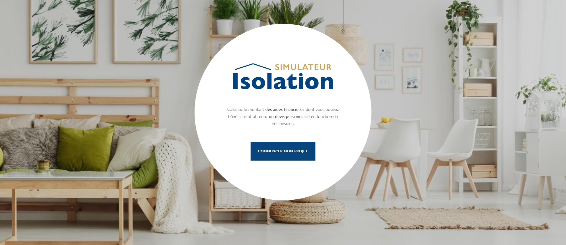 Simuler mon projet isolation Simuler mon projet isolation