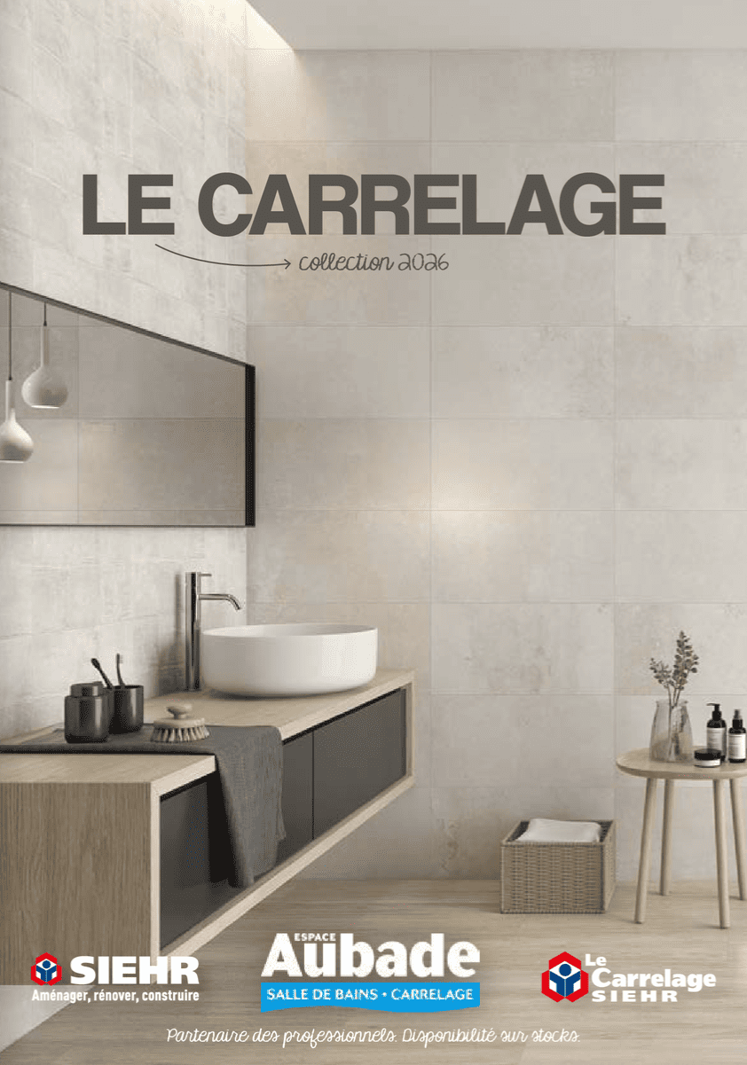 Le carrelage – Collection 2026
